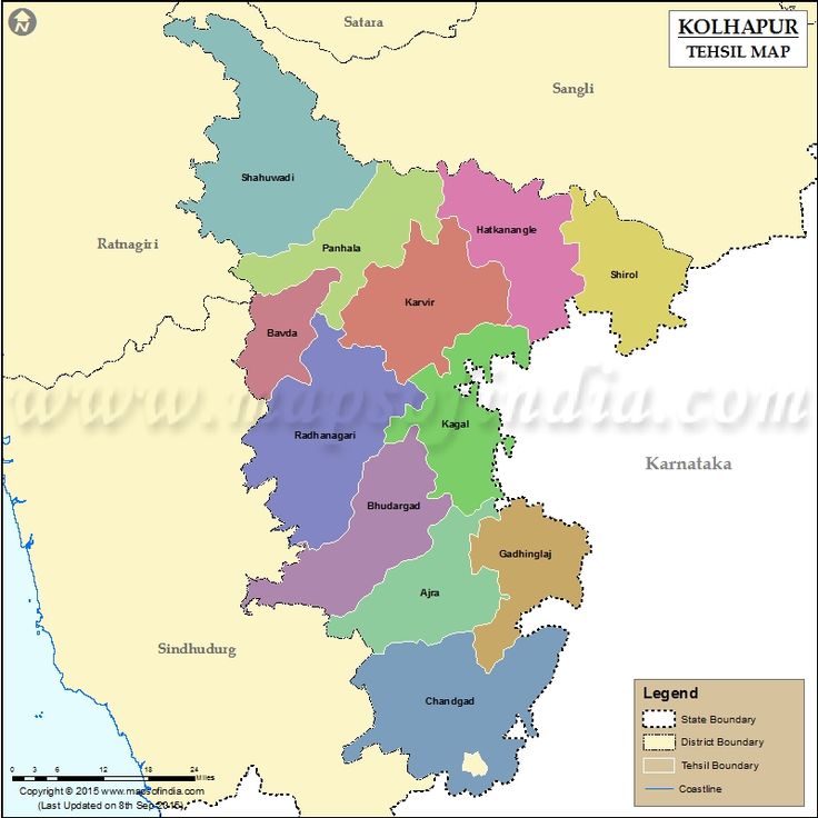 Kolhapur Map